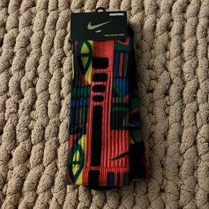 Custom Nike digital print elite basketball socks